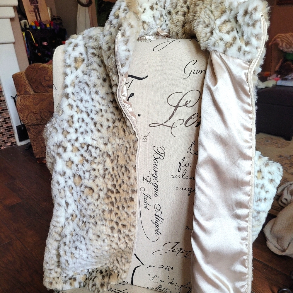 Leopard Print Vest